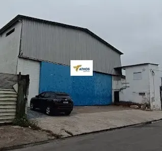 Galpão / Depósito / Armazém para alugar, 900m² no Parque São Vicente, São Vicente