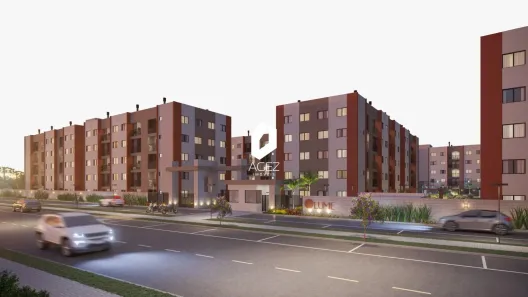 Apartamento com 2 Quartos à venda, 44m² no Atuba, Pinhais