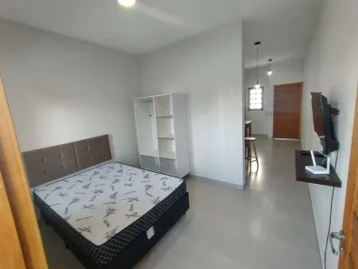 Flat com 1 Quarto para alugar, 35m² no Parque Balneário Poiares, Caraguatatuba