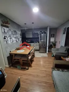 Apartamento com 2 Quartos à venda, 48m² no Jardim Ísis, Cotia