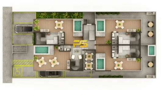 Apartamento com 2 Quartos à venda, 53m² no Jardim Oceania, João Pessoa