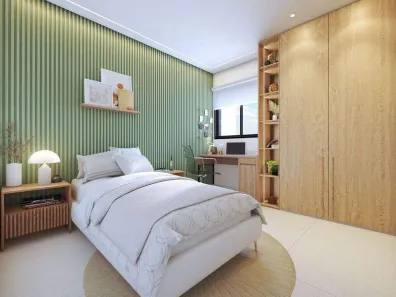 Apartamento com 3 Quartos à venda, 80m² no Luar da Barra, Barra dos Coqueiros