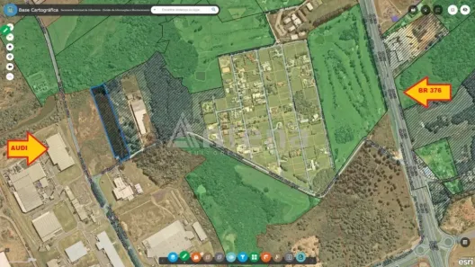 Terreno / Lote / Condomínio para alugar, 21000m² no Campo Largo da Roseira, São José dos Pinhais