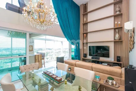 Apartamento com 3 Quartos para alugar, 187m² no Campo Comprido, Curitiba