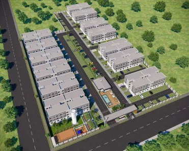 Apartamento com 2 Quartos à venda, 45m² no Jardim Céu Azul, Valparaíso de Goiás