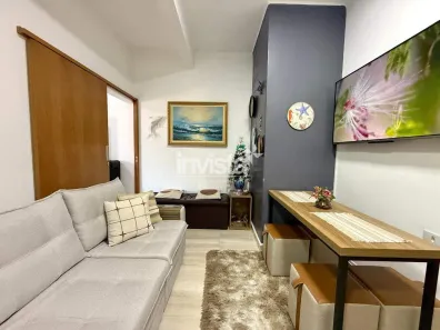 Kitnet com 1 Quarto à venda, 32m² no Ponta da Praia, Santos