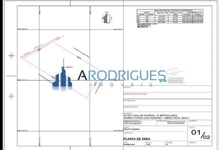 Terreno / Lote Comercial à venda, 130680m² no Distrito Industrial, Candeias