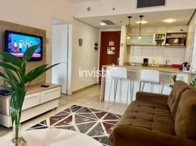 Flat com 1 Quarto para alugar, 42m² no Boqueirão, Santos