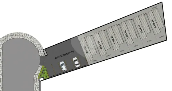 Casa de Condomínio com 2 Quartos à venda, 70m² no Morada da Granja, Barra Mansa