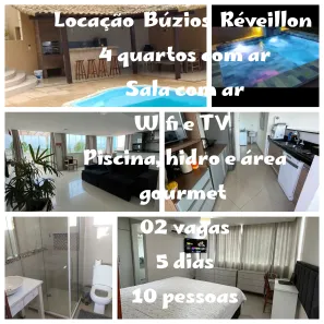 Sobrado com 4 Quartos para alugar, 300m² no , Armação dos Búzios