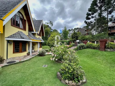 Casa de Condomínio com 4 Quartos para venda ou aluguel, 380m² no Loteamento Veu da Noiva, Campos do Jordão