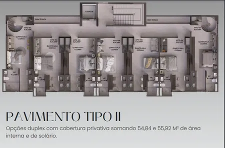 Cobertura com 1 Quarto à venda, 55m² no Intermares, Cabedelo