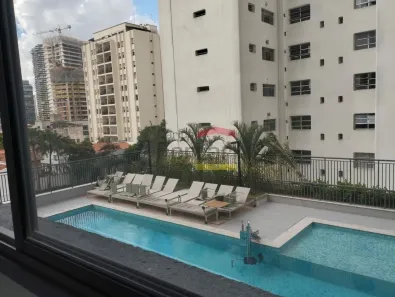 Apartamento com 1 Quarto para alugar, 52m² no Santo Amaro, São Paulo