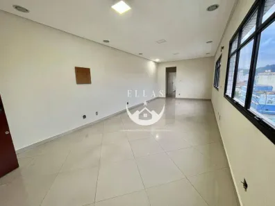 Conjunto Comercial / Sala para alugar, 65m² no Vila Mathias, Santos