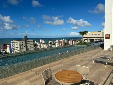 Apartamento com 2 Quartos para alugar, 65m² no Manaíra, João Pessoa