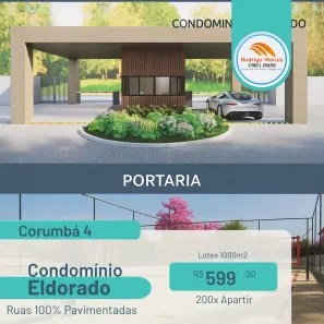 Terreno / Lote / Condomínio à venda, 1000m² no Centro, Corumbá de Goiás
