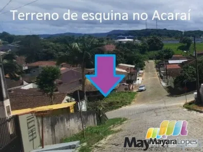 Terreno / Lote / Condomínio à venda, 250m² no São José do Acaraí, São Francisco do Sul