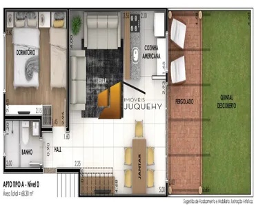 Apartamento com 2 Quartos à venda, 70m² no Camburi, São Sebastião