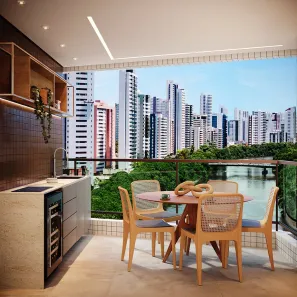 Apartamento com 4 Quartos à venda, 127m² no Madalena, Recife