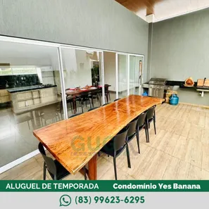 Casa de Condomínio com 4 Quartos para alugar, 170m² no , Bananeiras