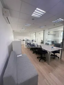 Conjunto Comercial / Sala para alugar, 135m² no Vila São Francisco (Zona Sul), São Paulo