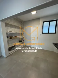 Apartamento com 3 Quartos para alugar, 108m² no Campo Grande, Santos