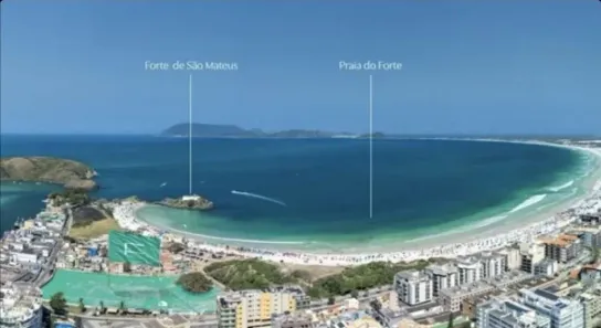 Flat com 1 Quarto à venda, 42m² no Centro, Cabo Frio