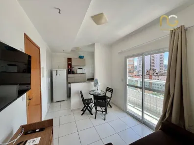 Flat com 1 Quarto à venda, 42m² no Boqueirão, Praia Grande