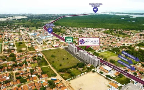 Apartamento com 2 Quartos à venda, 55m² no Pajuçara, Natal