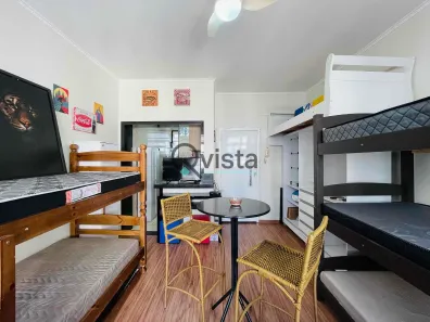 Kitnet com 1 Quarto para alugar, 35m² no Pitangueiras, Guarujá