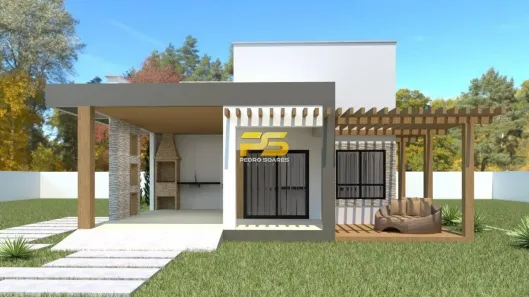 Casa de Condomínio com 3 Quartos à venda, 175m² no Chã do Lindolfo, Bananeiras