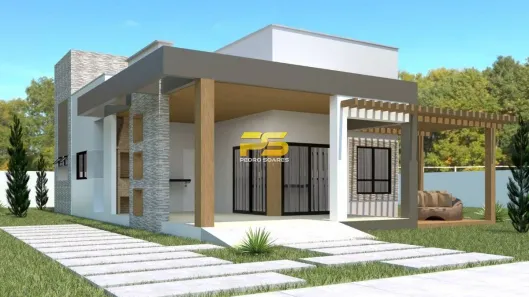 Casa de Condomínio com 3 Quartos à venda, 175m² no Chã do Lindolfo, Bananeiras