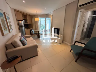 Flat com 1 Quarto para venda ou aluguel, 45m² no Pompéia, Santos