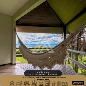 Fazenda / Sítio / Chácara com 5 Quartos à venda, 1070m² no Núcleo Rural Lago Oeste, Brasília
