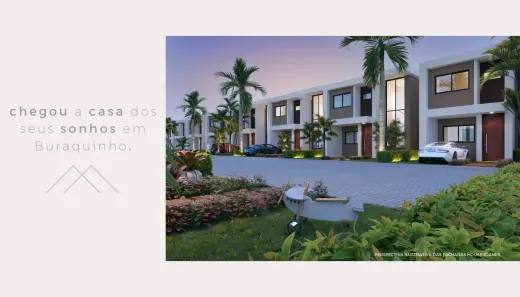 Casa de Condomínio com 3 Quartos à venda, 100m² no Buraquinho, Lauro de Freitas