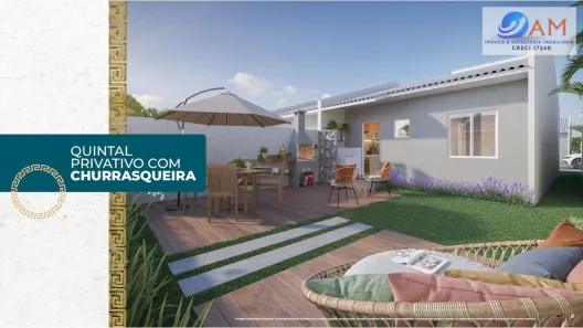 Casa de Condomínio com 2 Quartos à venda, 54m² no Campo Largo da Roseira, São José dos Pinhais