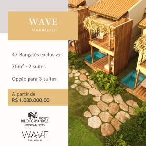 Casa com 2 Quartos à venda, 75m² no Barra Grande, Maragogi