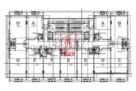 Andar / Laje corporativa para alugar, 424m² no Vila Izabel, Curitiba