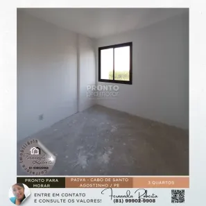 Apartamento com 3 Quartos à venda, 97m² no Paiva, Cabo de Santo Agostinho