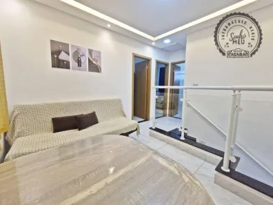 Casa de Condomínio com 2 Quartos para alugar, 48m² no Aviação, Praia Grande
