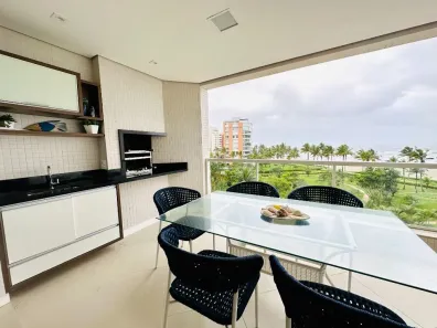 Apartamento com 3 Quartos para alugar, 147m² no Riviera, Bertioga