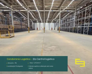 Galpão / Depósito / Armazém para alugar, 1272m² no Centro, Alhandra