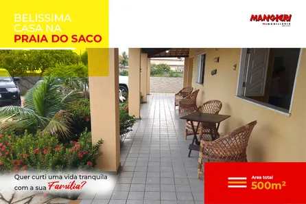 Casa com 7 Quartos à venda, 400m² no Praia do Saco, Estância