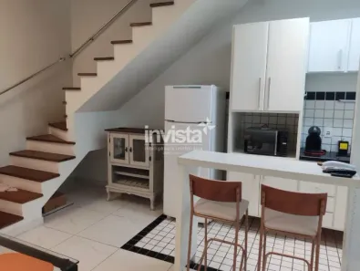 Apartamento com 2 Quartos para alugar, 69m² no Gonzaga, Santos
