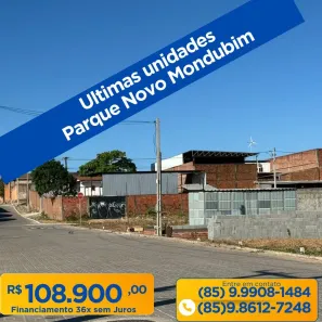 Terreno / Lote / Condomínio com 1 Quarto para venda ou aluguel, 198m² no Pajuçara Park, Maracanaú