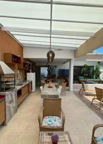 Casa de Condomínio com 5 Quartos à venda, 353m² no Alphaville (Abrantes), Camaçari