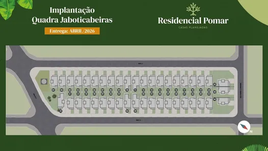 Casa com 3 Quartos à venda, 76m² no Residencial Canto dos Pássaros, Goianira
