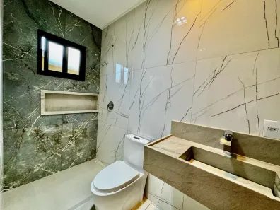 Casa de Condomínio com 3 Quartos à venda, 197m² no Jardins Nápoles, Senador Canedo
