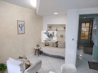 Conjunto Comercial / Sala com 2 Quartos à venda, 54m² no Centro, Petrópolis