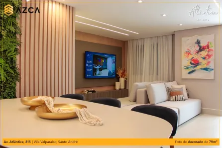 Residencial Atlântica no Vila Valparaíso, Santo André